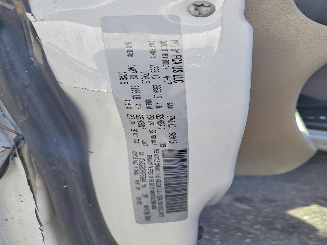 2017 Dodge Grand Caravan se