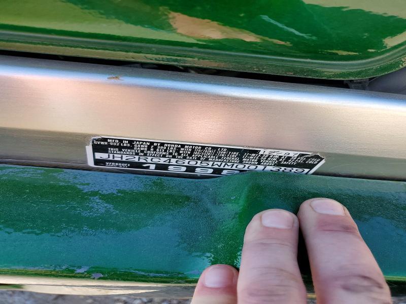 1998 Honda VFR800 F1