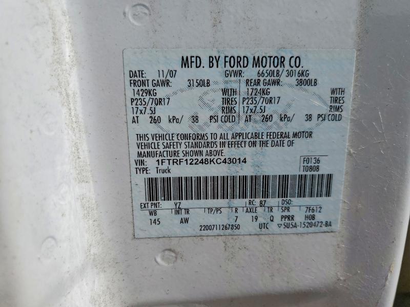 2008 Ford F150 W/KNAPHEIDE Knap KAP