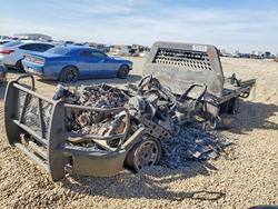 Salvage trucks for sale at Amarillo, TX auction: 2022 Ford F350 Super Duty Flatbed Truck
