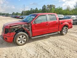 Salvage trucks for sale at Houston, TX auction: 2010 Ford F150 Supercrew