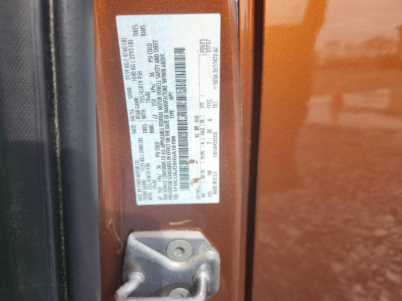 2017 Ford Escape Titanium