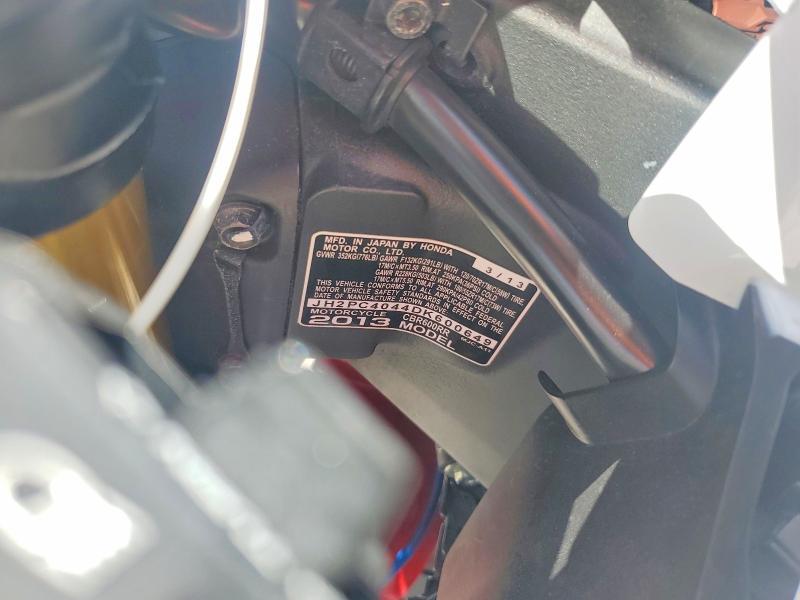 2013 Honda CBR600 RR