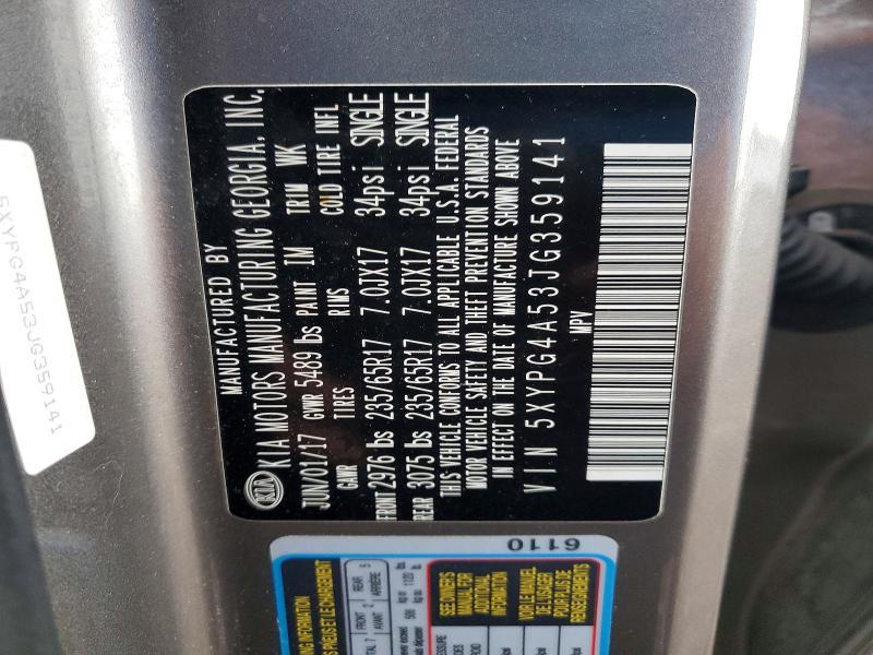 2018 KIA Sorento lx V6