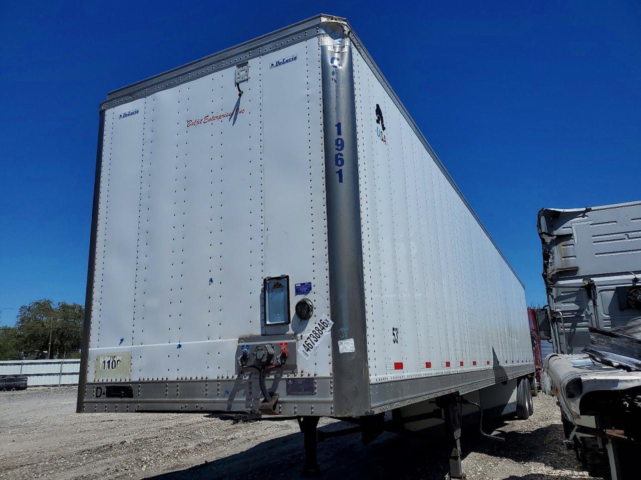 2022 Delco 2022 Delucio DRY Van Trailer