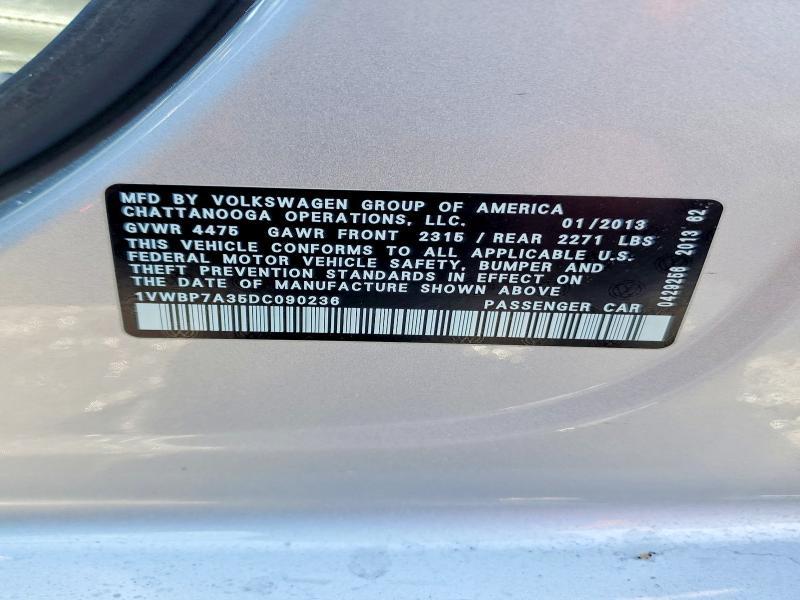2013 Volkswagen Passat se