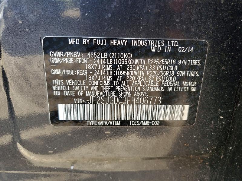 2015 Subaru Forester 2.0xt Premium