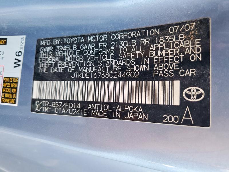 2008 Scion Tc Base