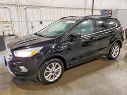 Salvage cars for sale from Copart Avon, MN: 2018 Ford Escape