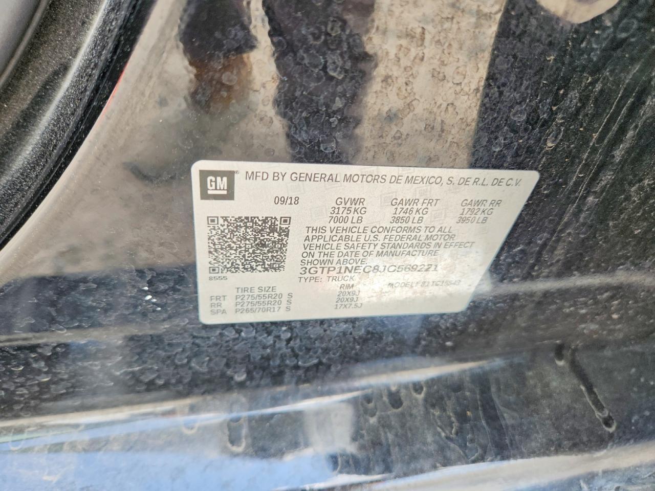 2018 GMC Sierra C1500 SLT