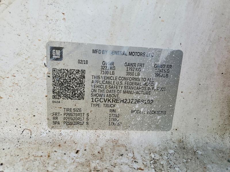 2018 Chevrolet Silverado K1500 LT