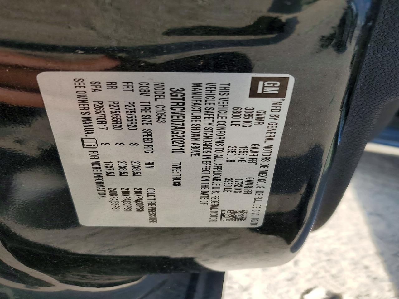 2010 GMC Sierra C1500 SLE