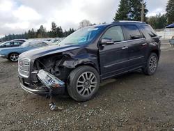 GMC salvage cars for sale: 2013 GMC Acadia Denali