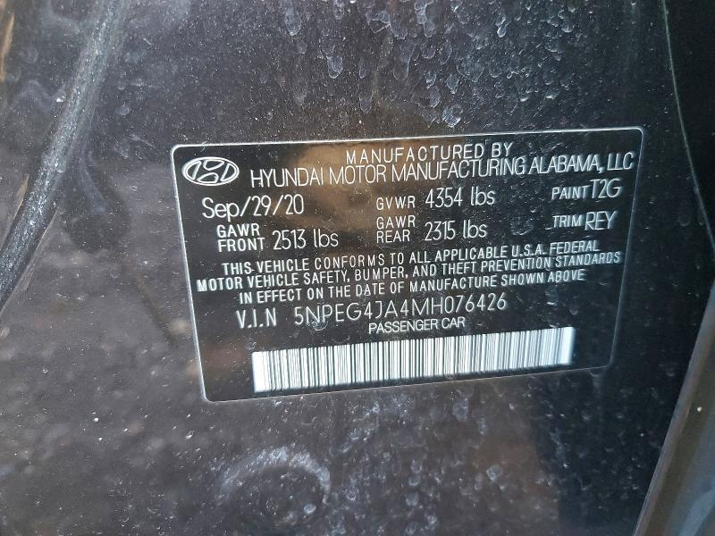 2021 Hyundai Sonata se