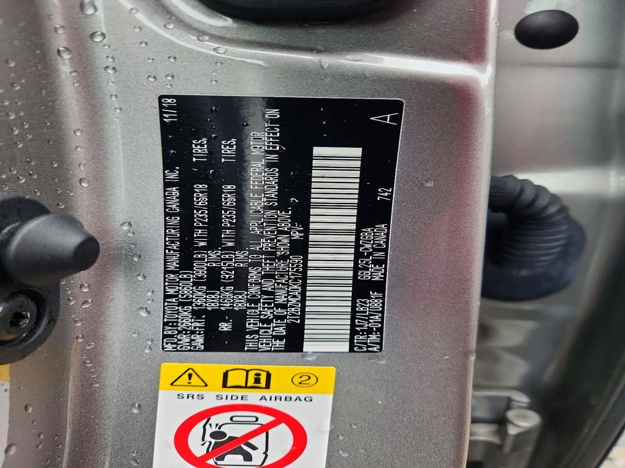 2019 Lexus Rx 350 Base