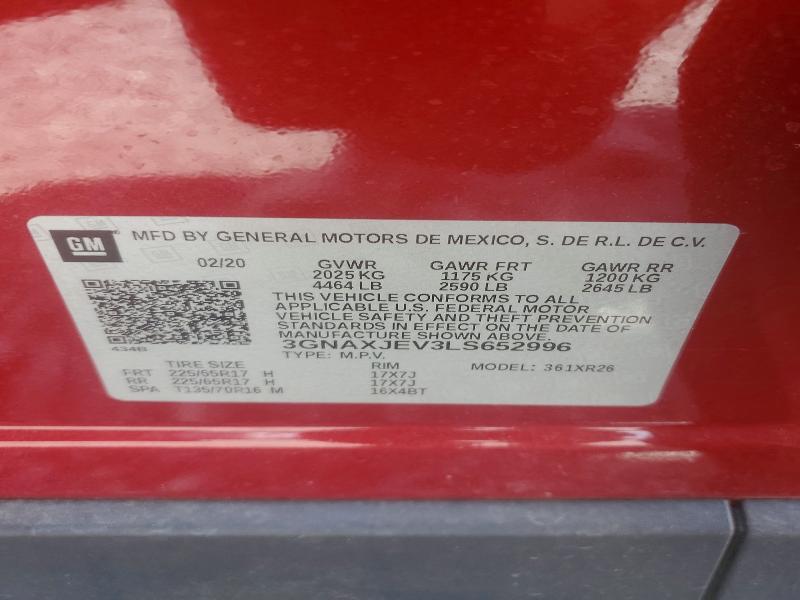 2020 Chevrolet Equinox lt