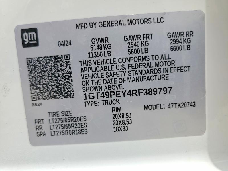 2024 GMC Sierra K2500 AT4
