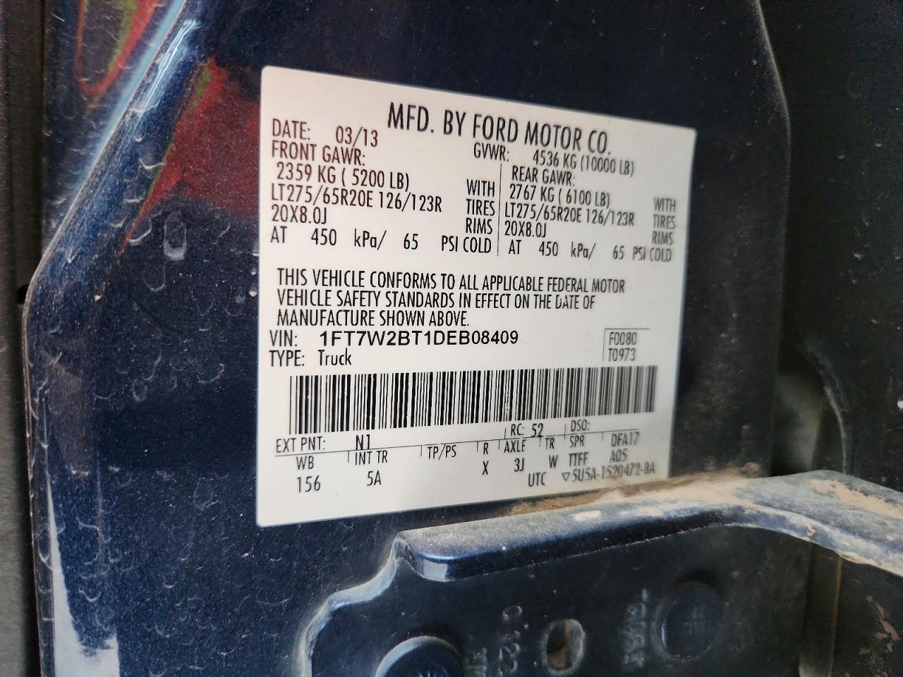 2013 Ford F250 Super Duty