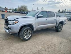 Salvage cars for sale from Copart Woodburn, OR: 2017 Toyota Tacoma Limited