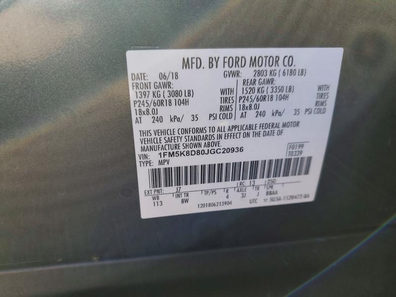 2018 Ford Explorer xlt