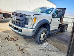 2017 Ford F450 Super Duty Flatbed Truck en venta en Fort Wayne, IN