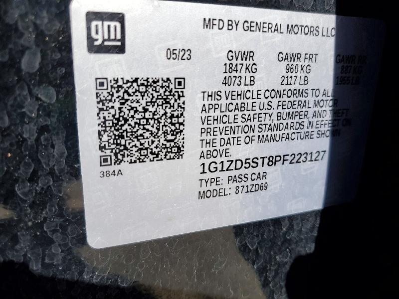 2023 Chevrolet Malibu lt