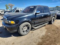 Salvage trucks for sale at Albuquerque, NM auction: 2002 Lincoln Townhouse Blackwood