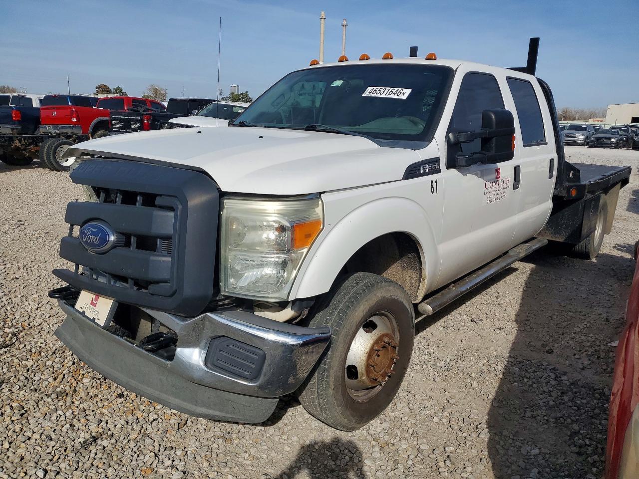 2013 Ford F350 Super Duty Flatbed Truck