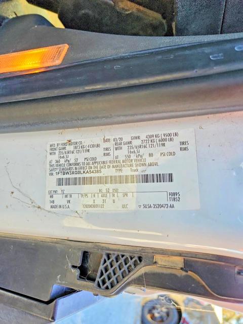 2020 Ford Transit T-350 Utility / Service van