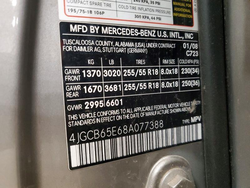 2008 Mercedes-Benz R 350