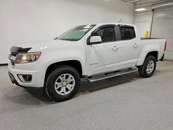 Chevrolet salvage cars for sale: 2019 Chevrolet Colorado LT