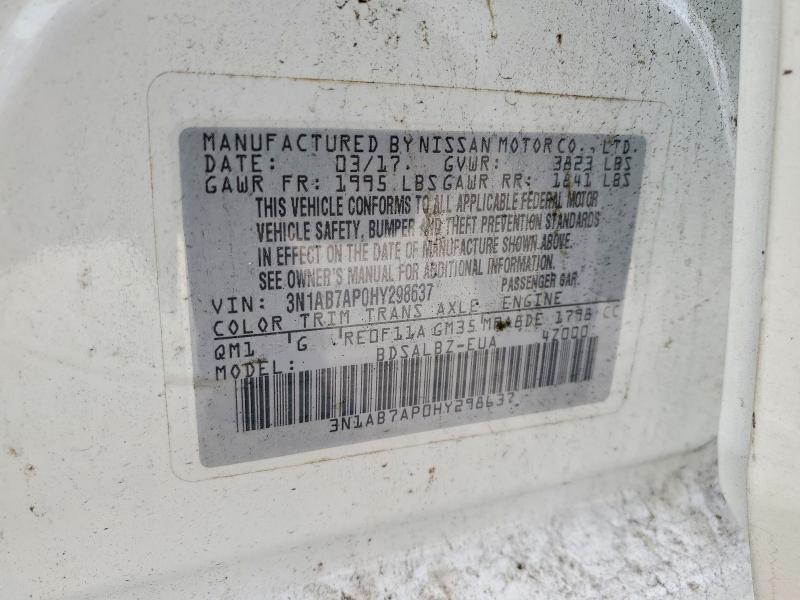 2017 Nissan Sentra s