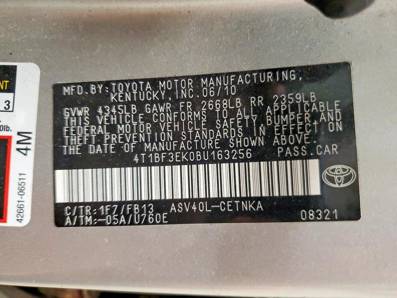 2011 Toyt Camry
