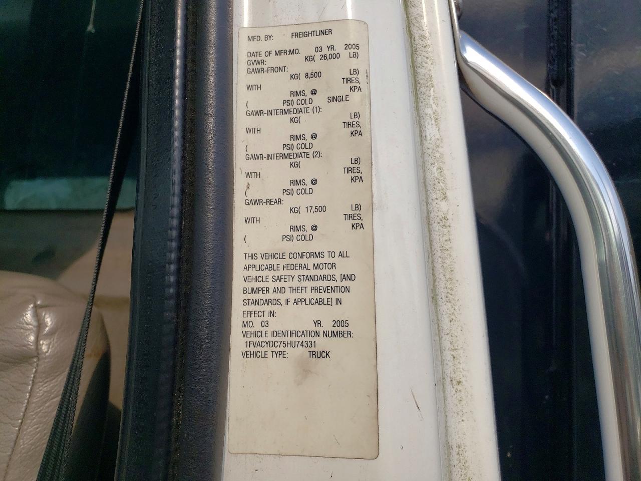 2005 Freightliner Business Class M2 Chipper Truck