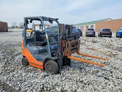 Salvage trucks for sale at Angola, NY auction: 2014 Toyota 8FGCU20 Forklift