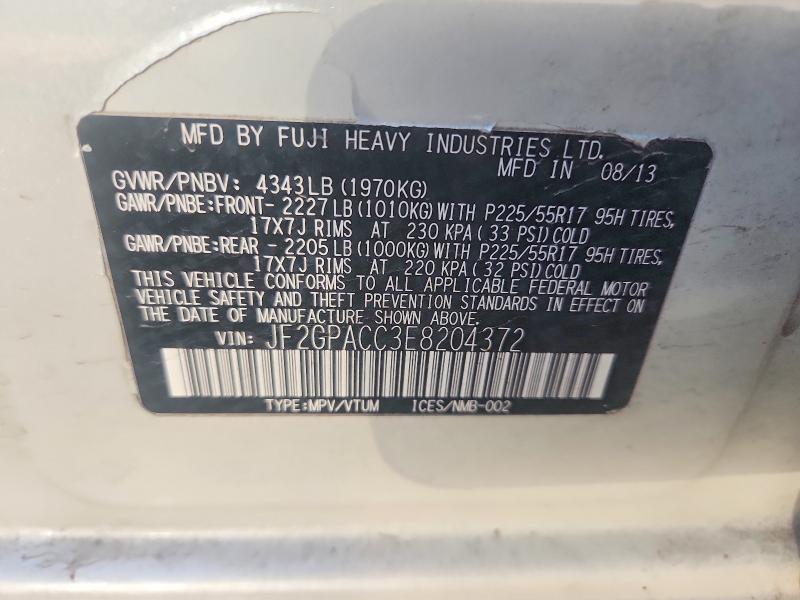 2014 Subaru Xv Crosstrek 2.0 Premium