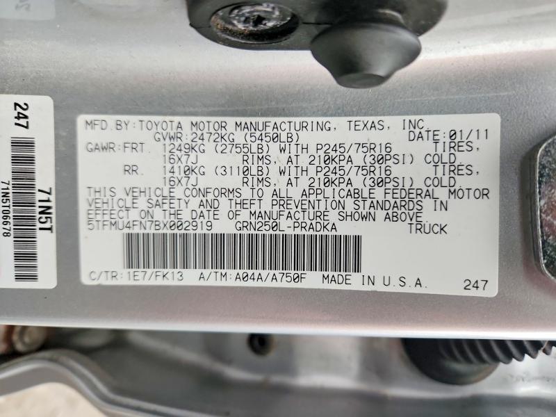 2011 Toyota Tacoma V6