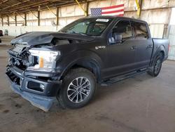 Ford salvage cars for sale: 2018 Ford F150 Supercrew