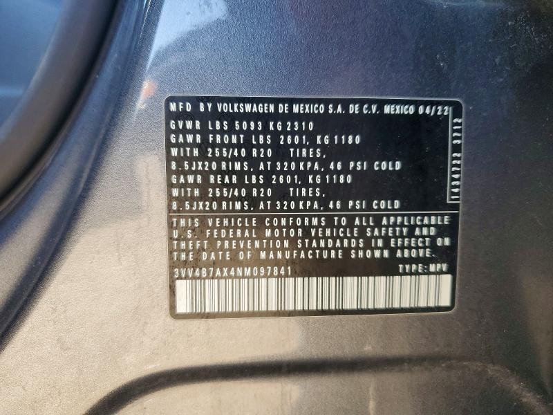 2022 Volkswagen Tiguan sel R-line