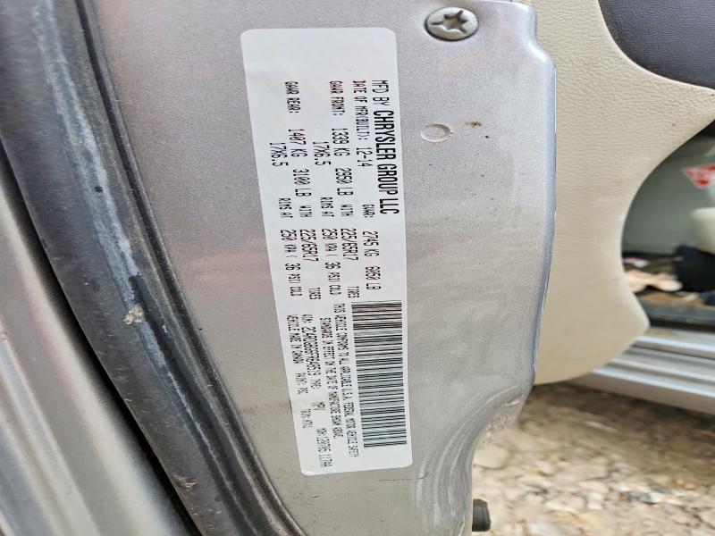 2015 Dodge Grand Caravan se
