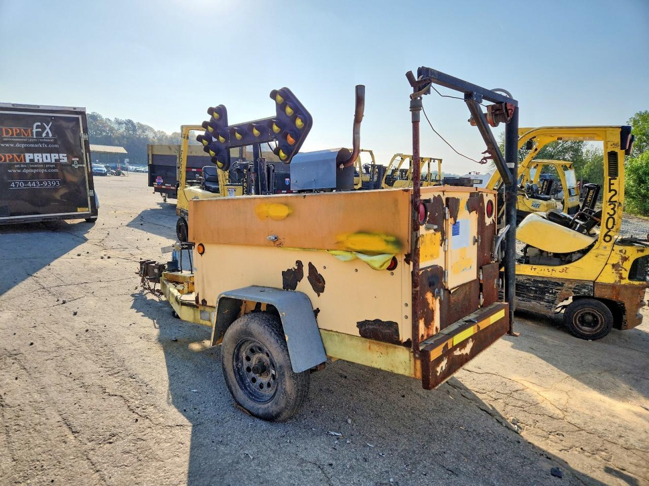 1998 Team Fenex 1997 Team Fenex F-101-KP Manhole Support Trailer