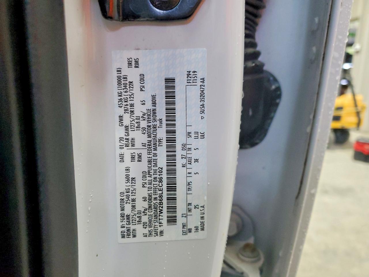 2020 Ford F250 Super Duty