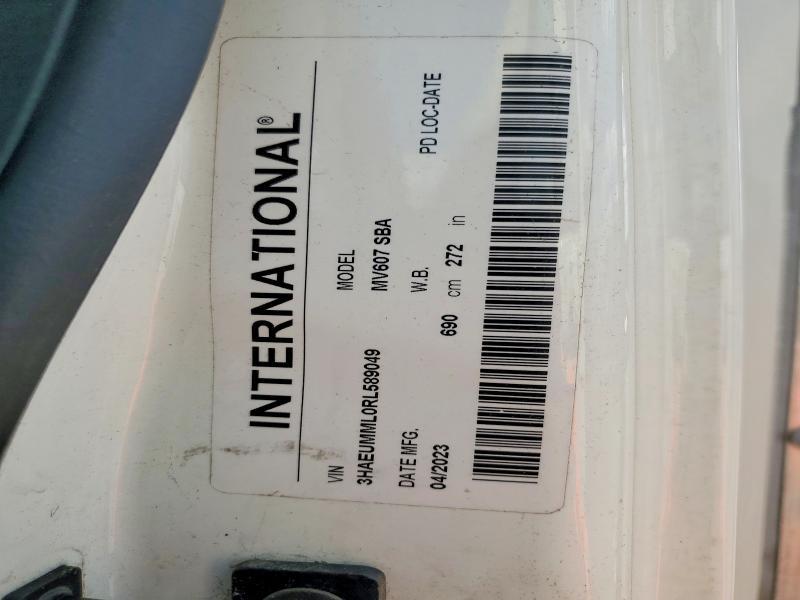 2024 International MV607 BOX Truck