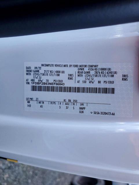 2022 Ford F250 Super Duty Utility / Service Truck