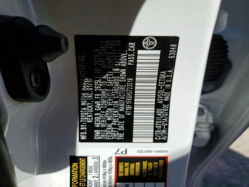 2017 Toyota Camry xle