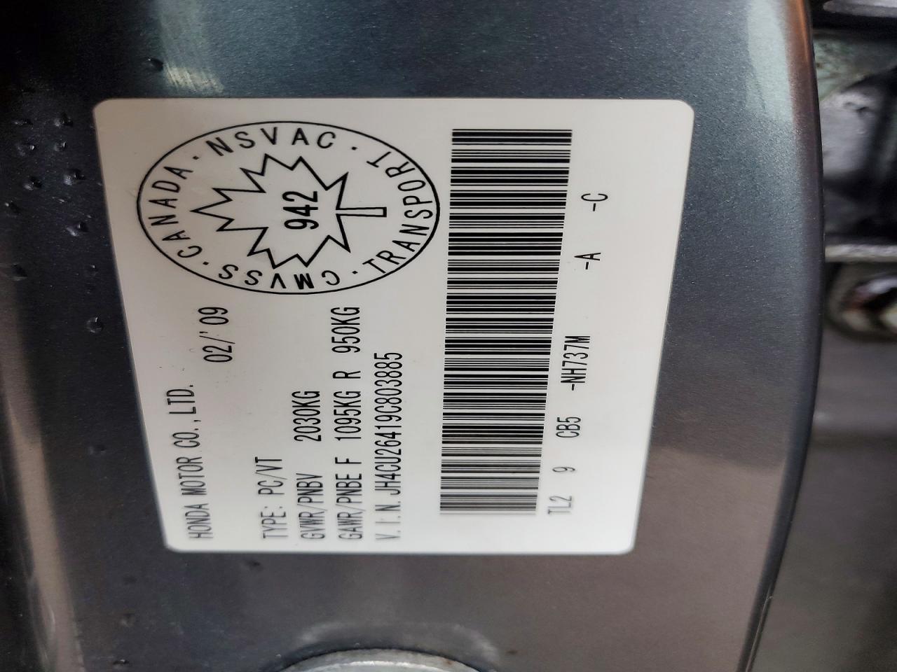 2009 Acura TSX