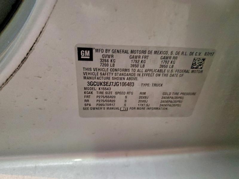 2018 Chevrolet Silverado K1500 LTZ