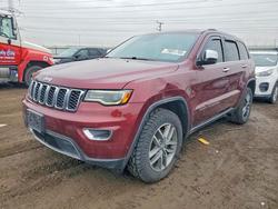 Jeep salvage cars for sale: 2017 Jeep Grand Cherokee Limited