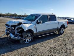 Salvage trucks for sale at Lumberton, NC auction: 2022 Ford F150 Supercrew