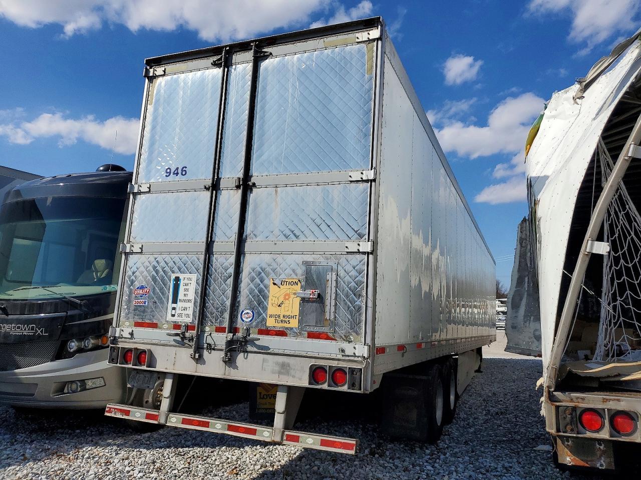 2016 Utility VS2RA Refrigerated Van Trailer